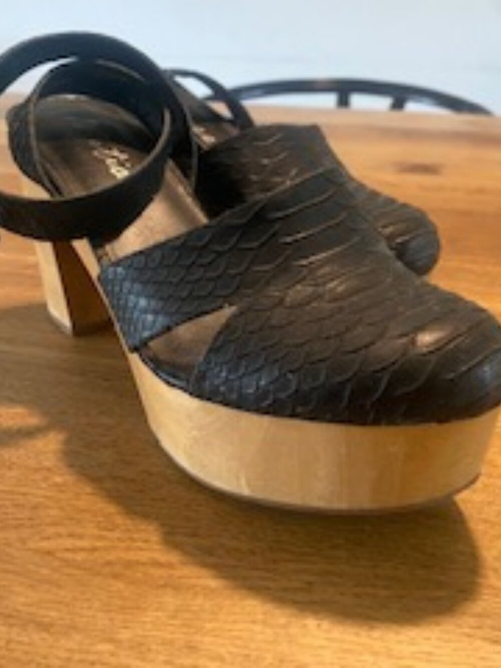 Matisse Platform Clog Ankle Strap Sandals